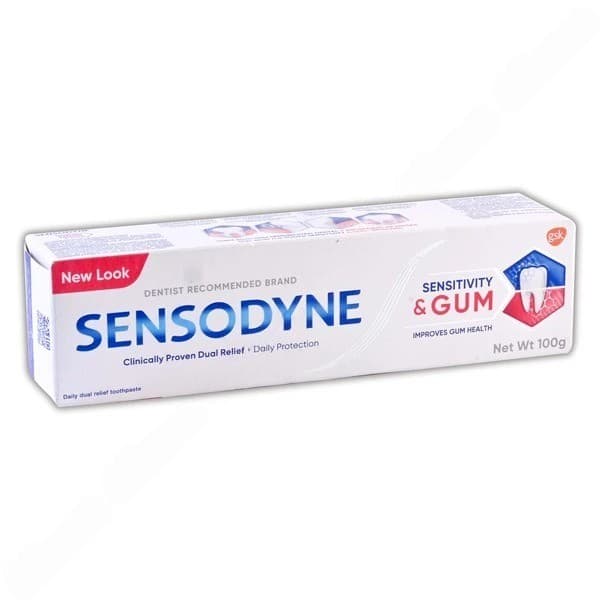 Sensodyne Sensibilidad & Encías Crema Dental Tubo C/100 G.