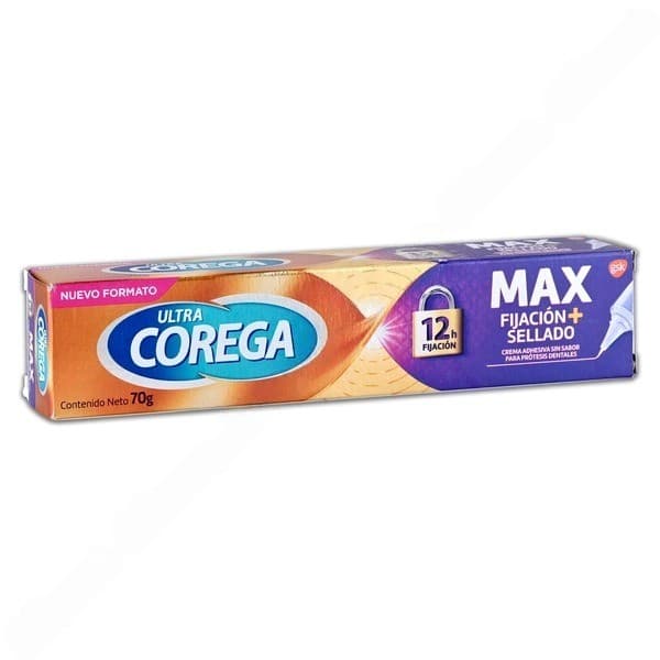 Ultra Corega Max 12h Crema Adhesiva Tubo C/70 G.