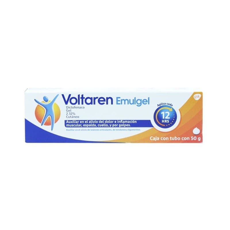 Voltaren Emulgel 12h Gel 2.32% Tubo C/ 50 G.