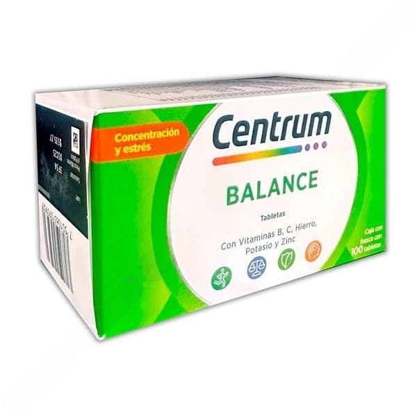 Centrum Balance Fco. C/100 Tabletas.