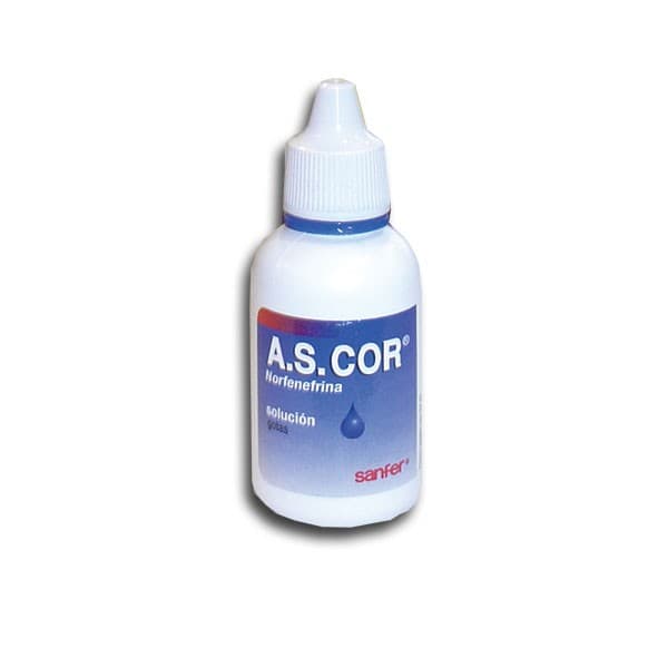 A.s. Cor Sol. Fco. Gotero 24 Ml. 1 G/100 Ml.