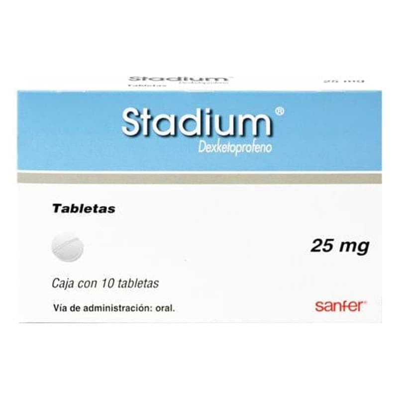 Stadium C/10 Tabs. 25 Mg.
