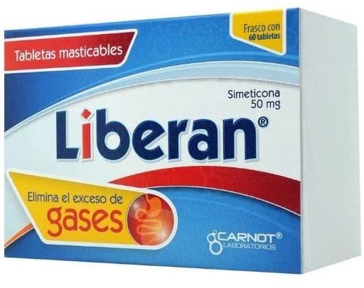 Liberan C/60 Tabs. Masticables 50 Mg.