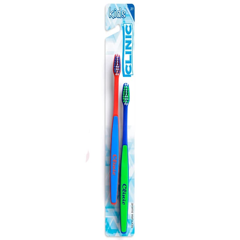 Cepillo Dental (clinic) Kids Blister C/2 Pzs.