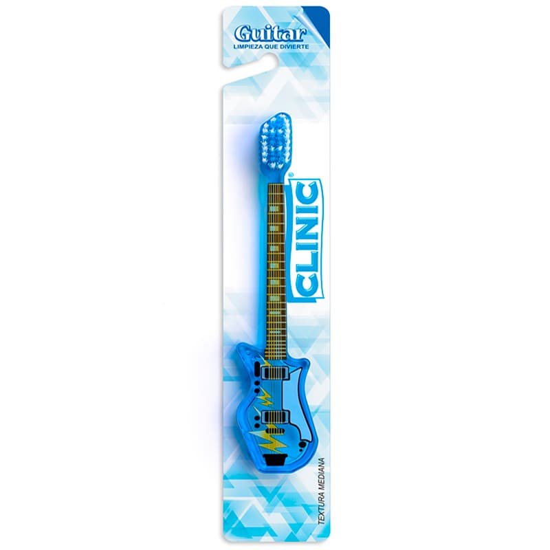 Cepillo Dental (clinic) Guitar Infantil Blister C/1 Pza.