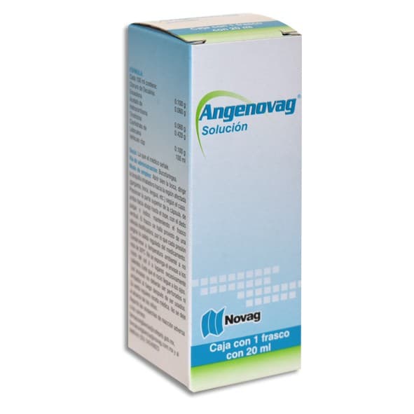 Angenovag Sol. Fco. Atomizador 20 Ml. 0.1-0.06-0.06-0.42-0.1 G/100 Ml.