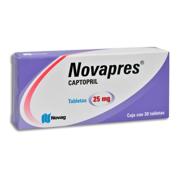 Novapres C/30 Tabs. 25 Mg.