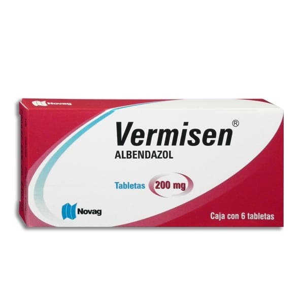 Vermisen C/6 Tabs. 200 Mg.