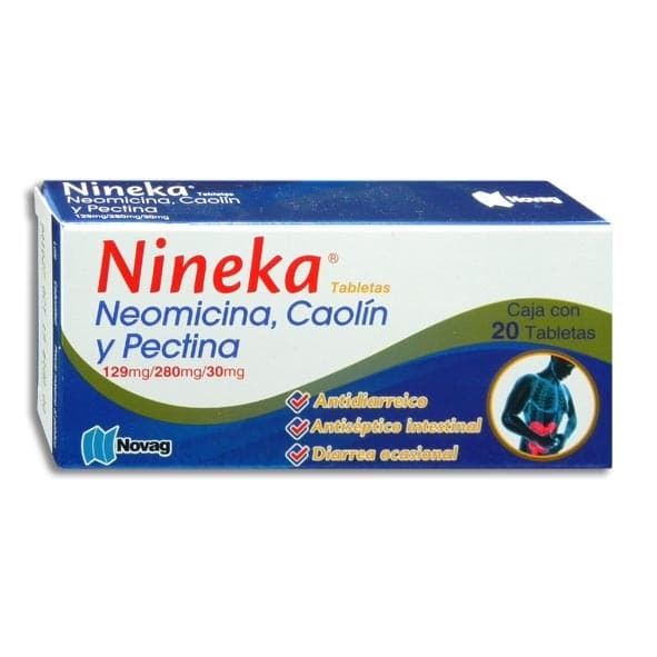 Nineka C/20 Tabs. 129/280/30 Mg.