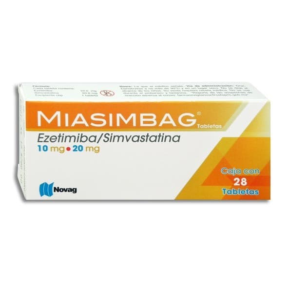 Miasimbag C/28 Tabs. 10/20 Mg.