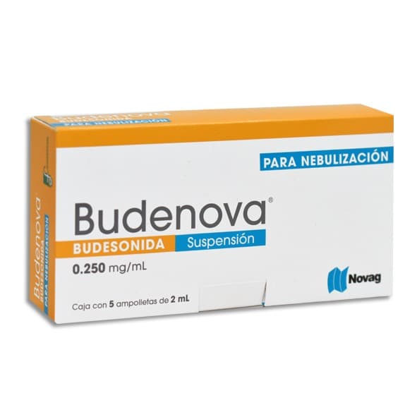 Budenova Susp. P/nebn. C/5 Amptas. 0.250 Mg/1 Ml. (0.500 Mg/2 Ml).