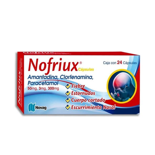 Nofriux C/24 Caps. 50/3/300 Mg.