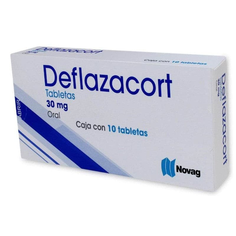 Deflazacort (novag) C/10 Tabs. 30 Mg.