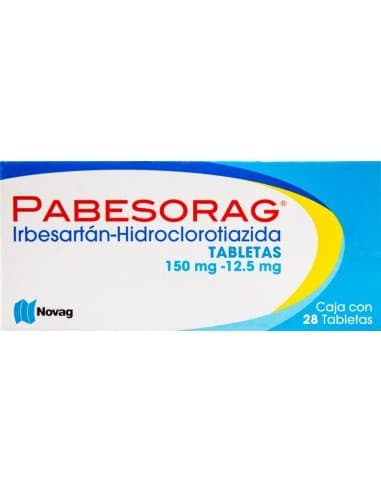 Pabesorag C/14 Tabs. 150/12.5 Mg.
