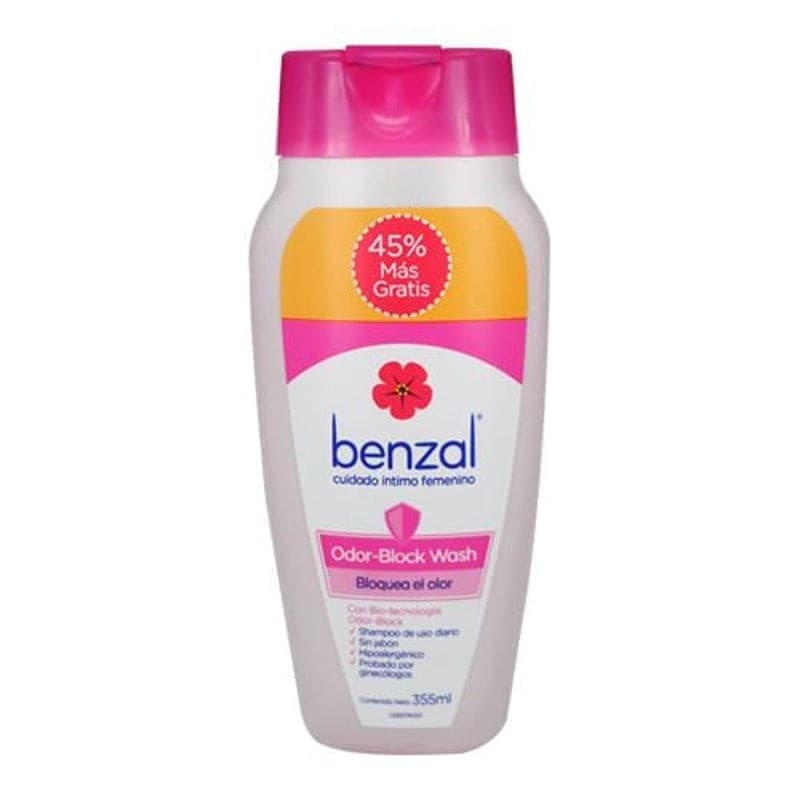 Benzal Odor-block Wash 24h Fco. C/240 Ml.