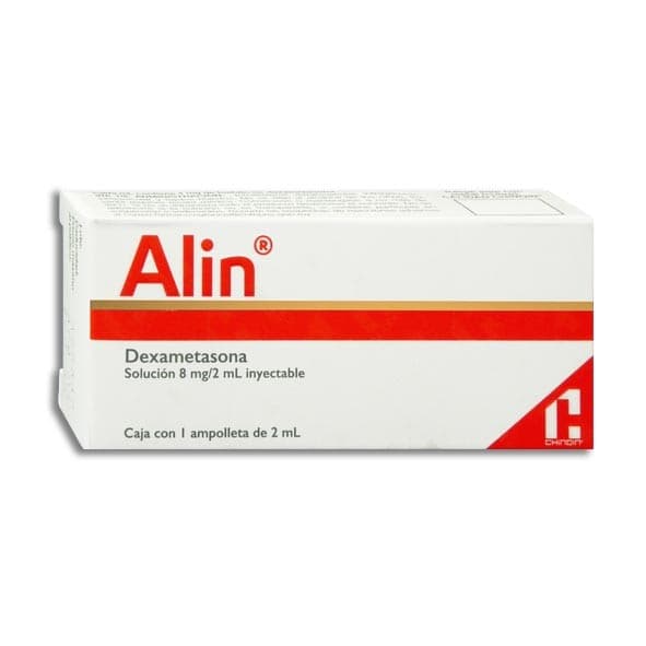 Alin Sol. Iny. C/1 Ampta. 8 Mg/2 Ml.