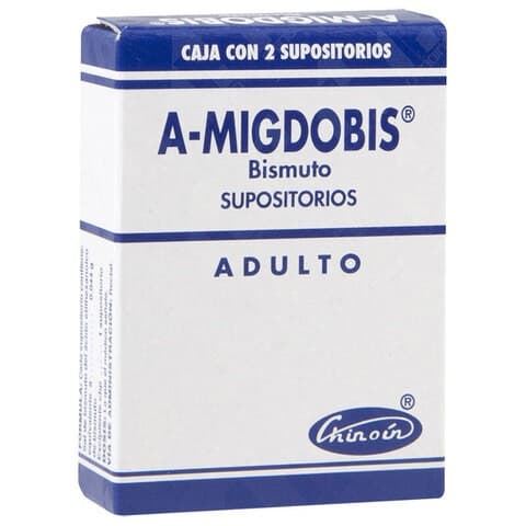A-migdobis Adulto C/2 Supositorios 0.044 G.