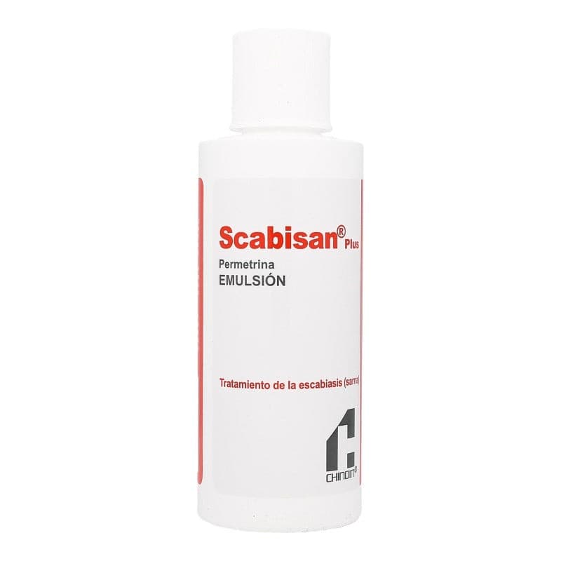 Scabisan Plus Emulsión Fco. 120 Ml. 5 G/100 Ml.
