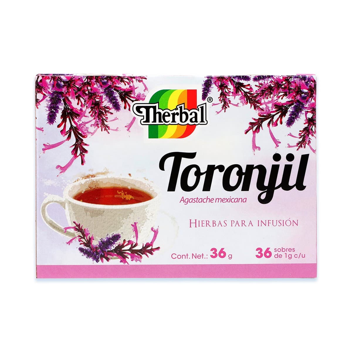 Toronjil P/infusión C/36 Sobs. 1 G.