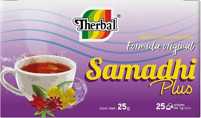 Samadhi Plus P/infusión C/25 Sobs. 1 G.