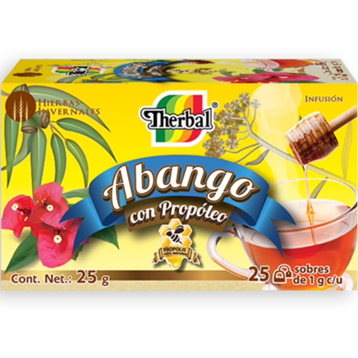 Abango con Propoleo P/infusión C/25 Sobs. 1.5 G.