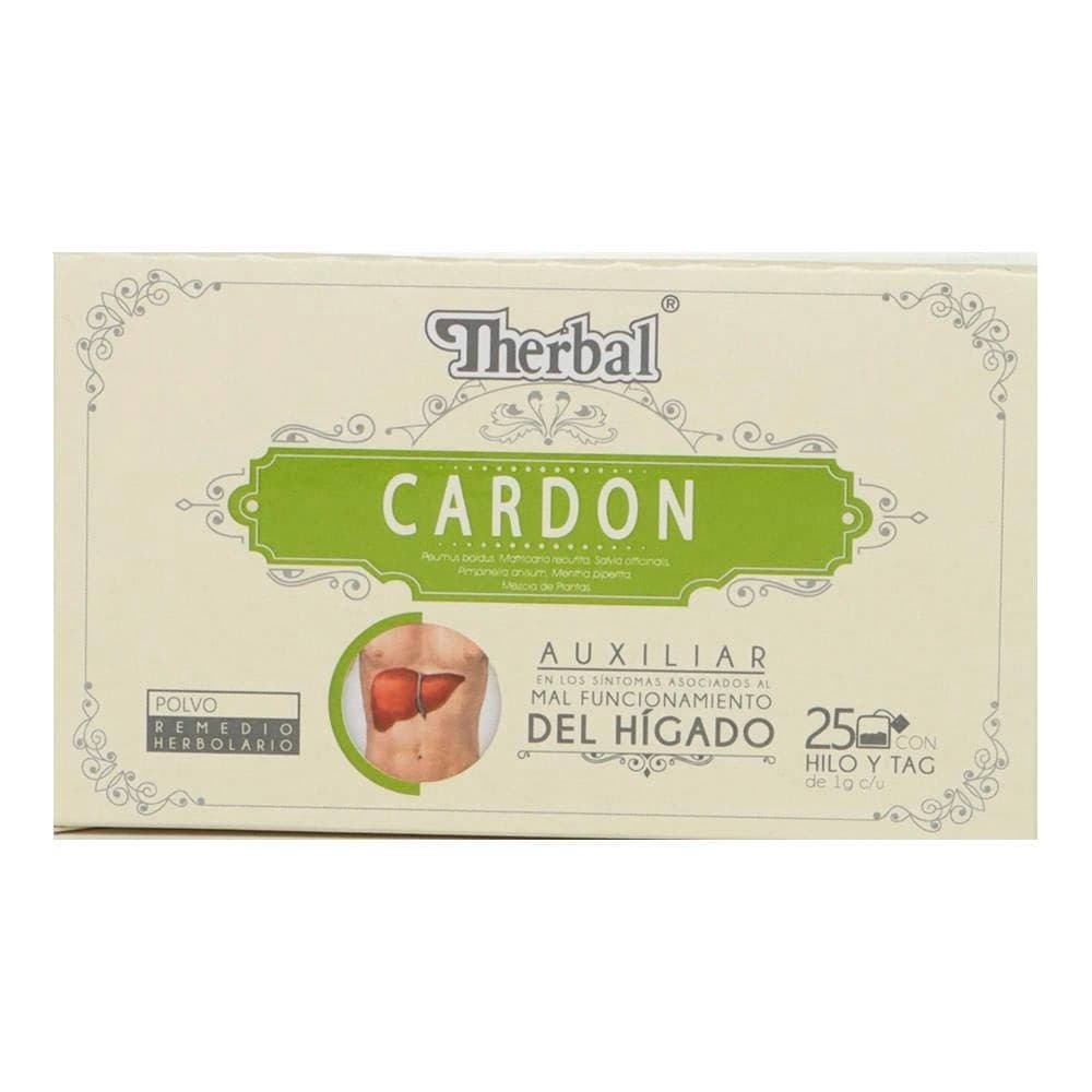 Cardon P/infusión C/25 Sobs. 1 G.