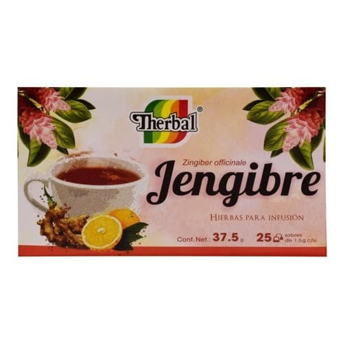 Jengibre P/infusión C/25 Sobs. 1.5 G.