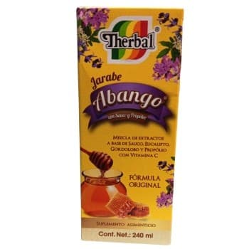 Abango con Saúco y Propóleo Jarabe Fco. 240 Ml.