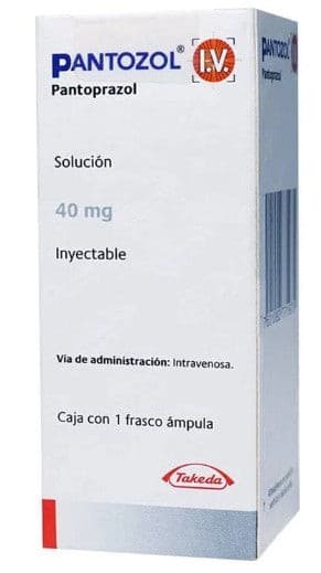 Pantozol I.v. Sol. Iny. C/1 Fco. Amp. 40 Mg.