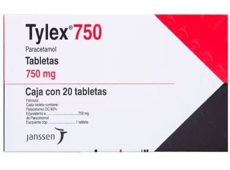 Tylex C/20 Tabs. 750 Mg.