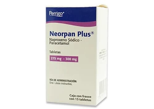Neorpan Plus C/15 Tabs. 275/300 Mg.
