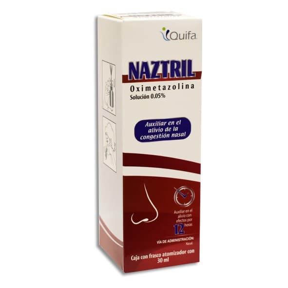 Naztril Sol. Nasal 0.05% Fco. Atomizador C/30 Ml.