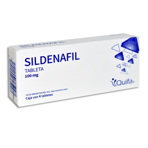 Sildenafil (quifa) C/4 Tabs. 100 Mg.