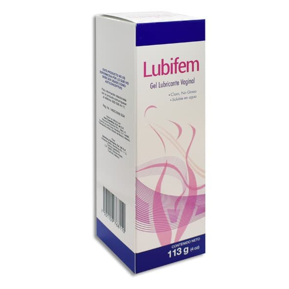 Lubifem Gel Lubricante Vaginal Tubo C/113 G.