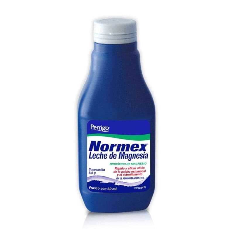 Normex Leche de Magnesia Susp. Fco. 60 Ml. 8.5 G/100 Ml.