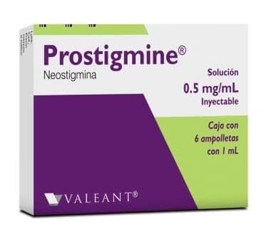 Prostigmine Sol. Iny. C/6 Amptas. 0.5 Mg/1 Ml.