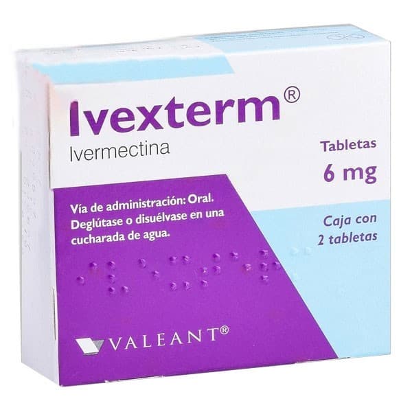 Ivexterm C/2 Tabs. 6 Mg.