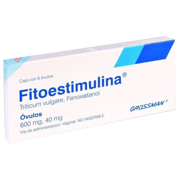 Fitoestimulina C/6 Óvulos 600-40 Mg.