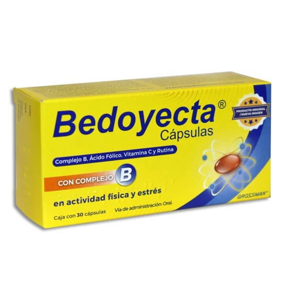 Bedoyecta C/30 Cápsulas.