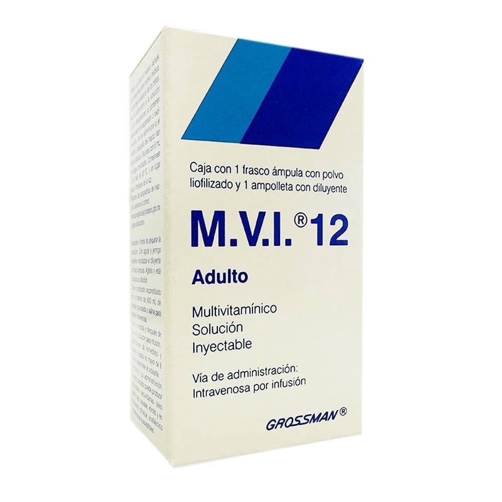 M.v.i. 12 Adulto Sol. Iny. C/1 Fco. Amp. 5 Ml.