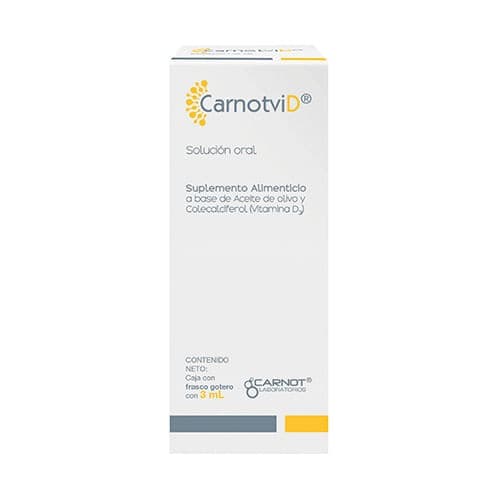 Carnotvid Sol. Oral Fco. Gotero 3 Ml.