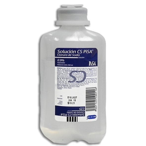 Solucion Cs (pisa) Sol. Iny. Al 0.9% Frasco 250 Ml.