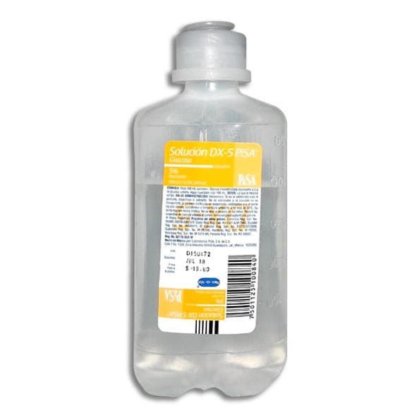 Solucion Dx- 5 (pisa) Sol. Iny. 5% Frasco 250 Ml.
