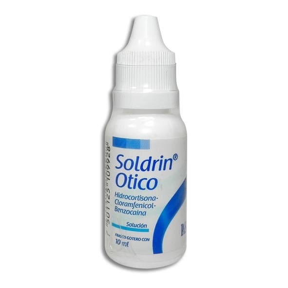 Soldrin Ótico Sol. Fco. Gotero 10 Ml. 10-25-20 Mg/1 Ml.
