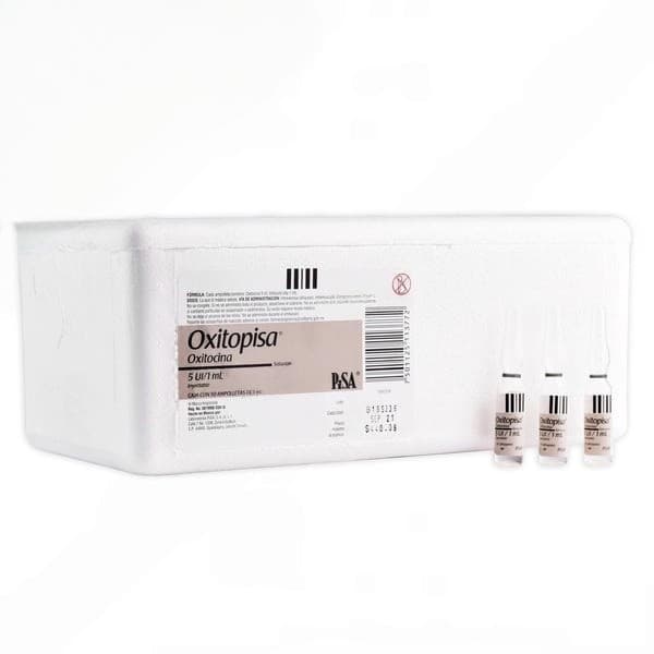 Oxitopisa Sol. Iny. C/50 Amptas. 5 Ui/1 Ml.