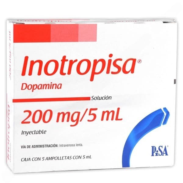 Inotropisa Sol. Iny. C/5 Amptas. 200 Mg/5 Ml.