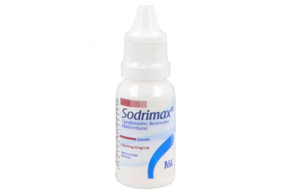 Sodrimax Sol. Ótica Fco. Gotero 10 Ml. 2/20/10 Mg.