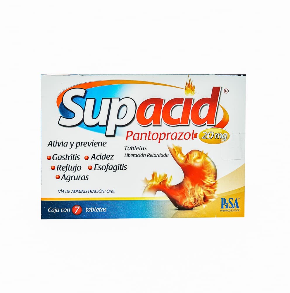Supacid C/7 Tabs. L.r. 20 Mg.