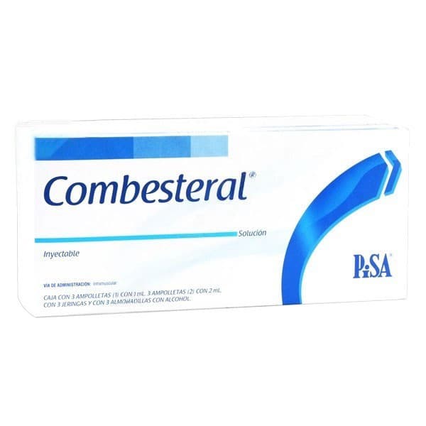 Combesteral Sol. Iny. C/6 Amptas. (1-2) 100-100-5-4-30 Mg/3 Ml. y 3 Jgas.
