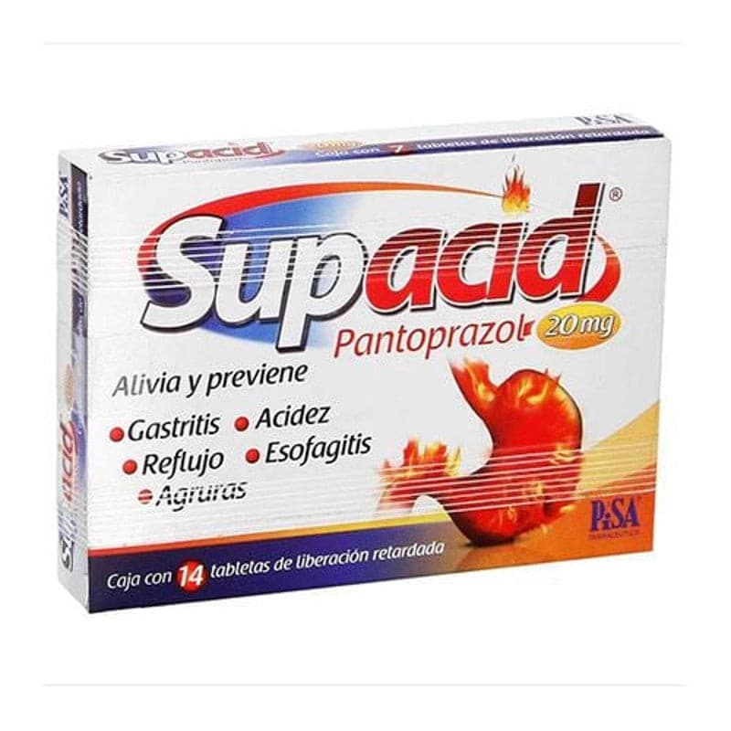 Supacid C/14 Tabs. L.r. 20 Mg.